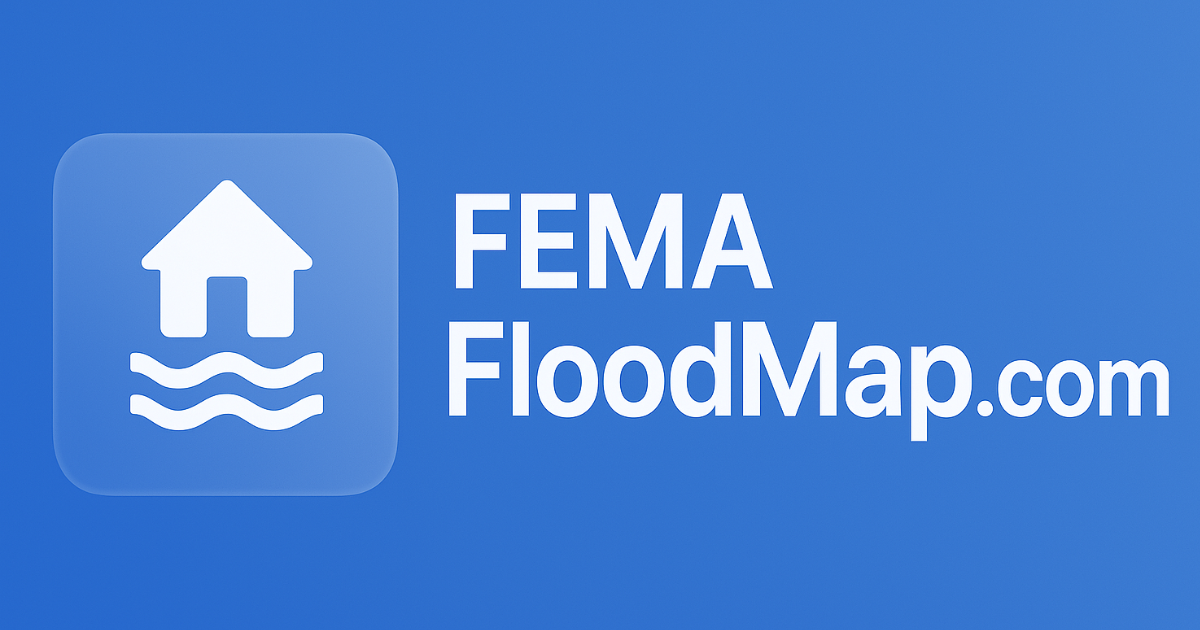 FEMA Flood Map Tool Logo